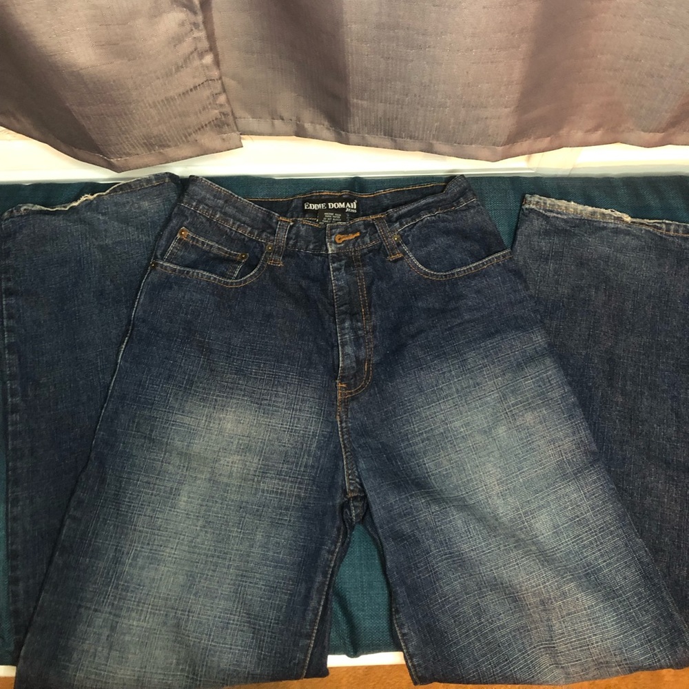 Straight-leg junior jeans